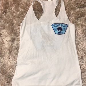 White Cozumel Tank Top